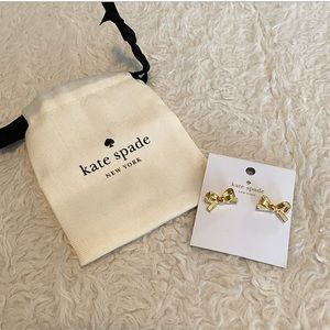 Kate Spade bow studs